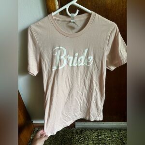 Bride Women's Pink T-Shirt